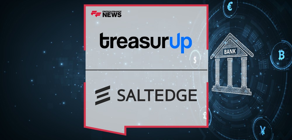 TreasurUp and Salt Edge to bring open banking solutions to commercial banks