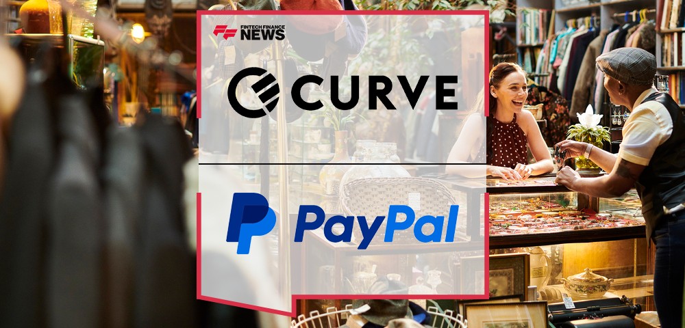 PayPal and financial super app Curve are partnering to enable users to use PayPal in brick-and-mortar stores.