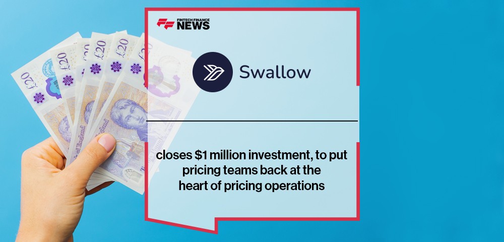 Swallow closes $1 million investment, to put pricing teams back at the heart of pricing operations