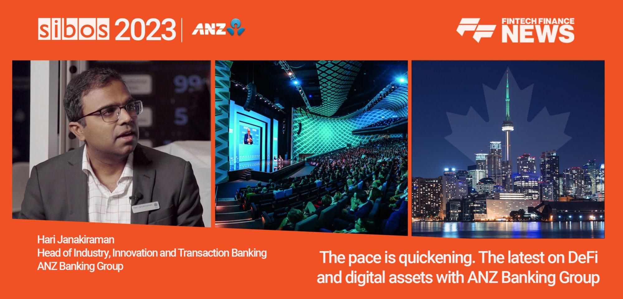 The pace is quickening. The latest on DeFi and digital assets with ANZ Banking Group | FF News at Sibos 2023