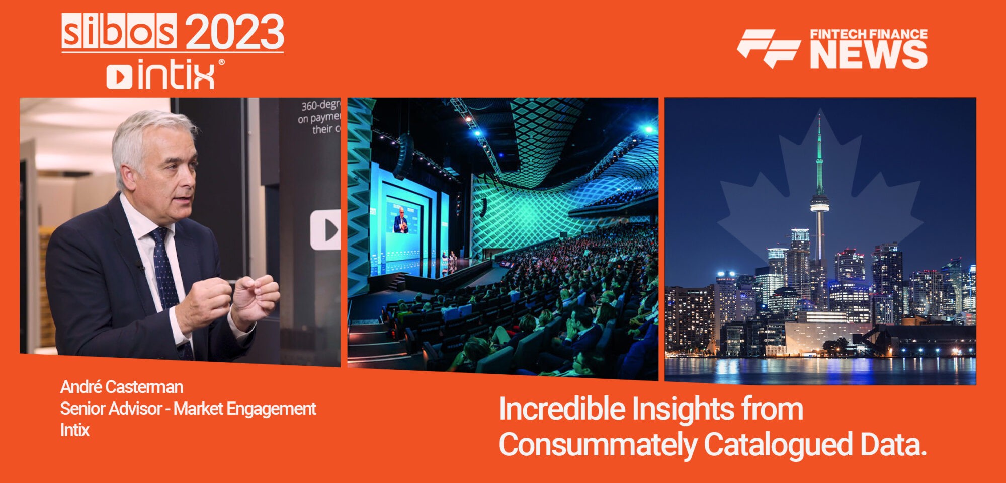 Incredible Insights from Consummately Catalogued Data. Intix with FF News Sibos 2023