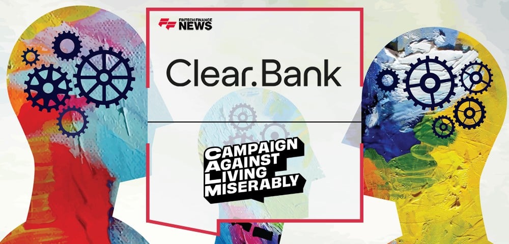 ClearBank selects suicide prevention charity, Campaign Against Living Miserably to be charity partner