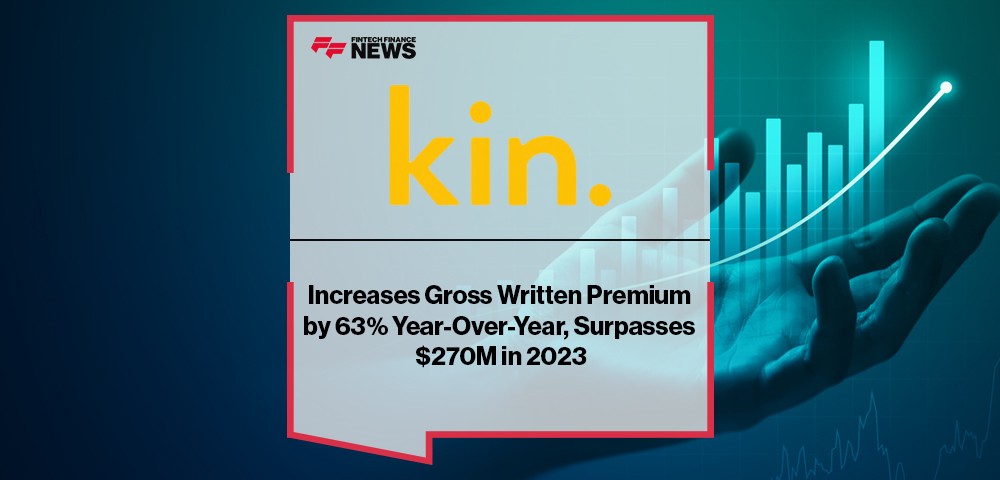 Kin Increases Gross Written Premium by 63% Year-Over-Year, Surpasses $270M in 2023