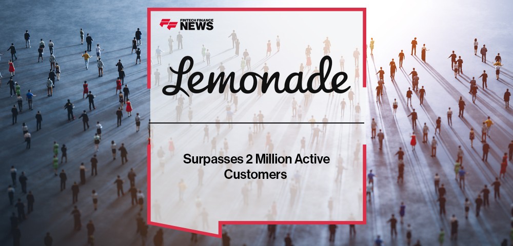 Lemonade Surpasses 2 Million Active Customers