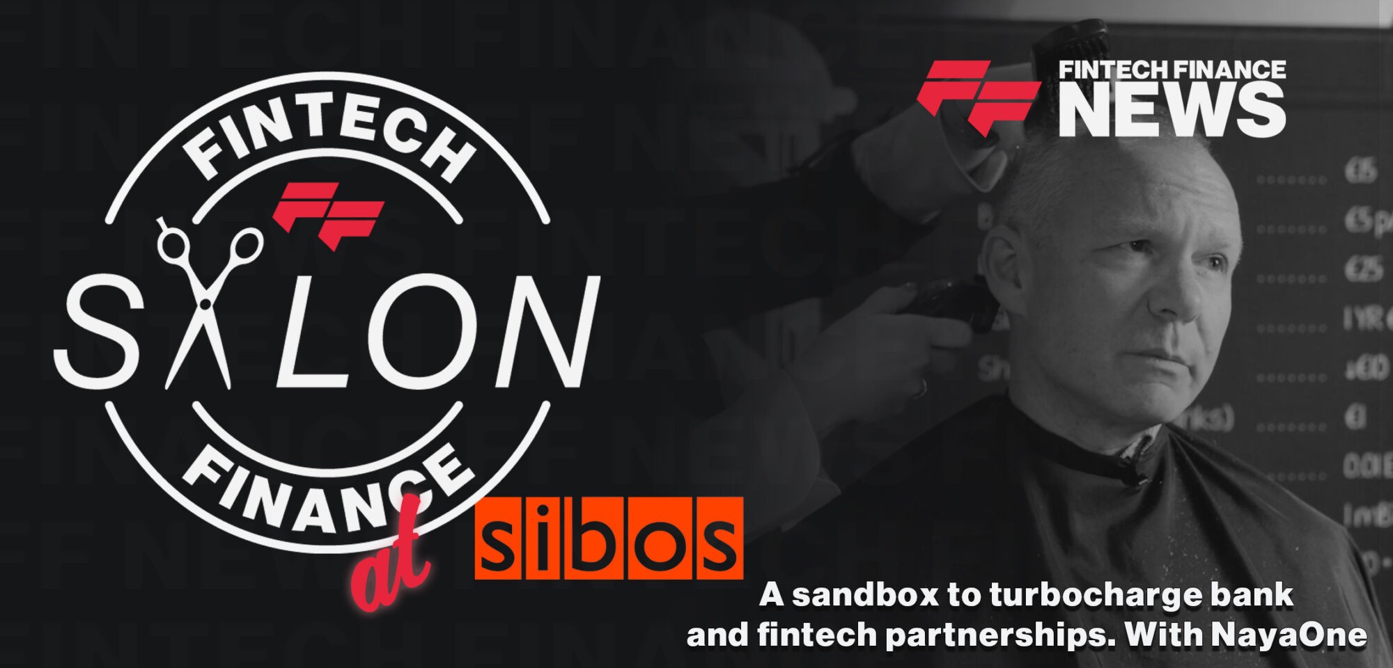Kris Dickinson of NayaOne at Sibos 2023 FF Salon discussing sandbox innovation and how financial institutions can test fintech solutions faster.
