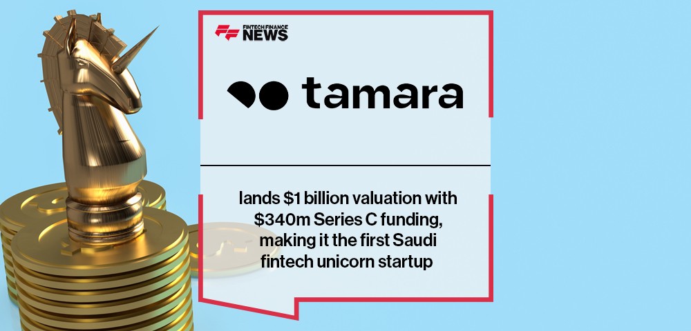 Tamara lands $1 billion valuation with $340m Series C funding, led by SNB Capital and Sanabil Investments, making it the first Saudi fintech unicorn startup