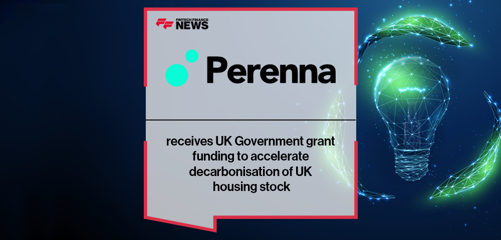 Perenna receives UK Government grant funding to accelerate decarbonisation of UK housing stock