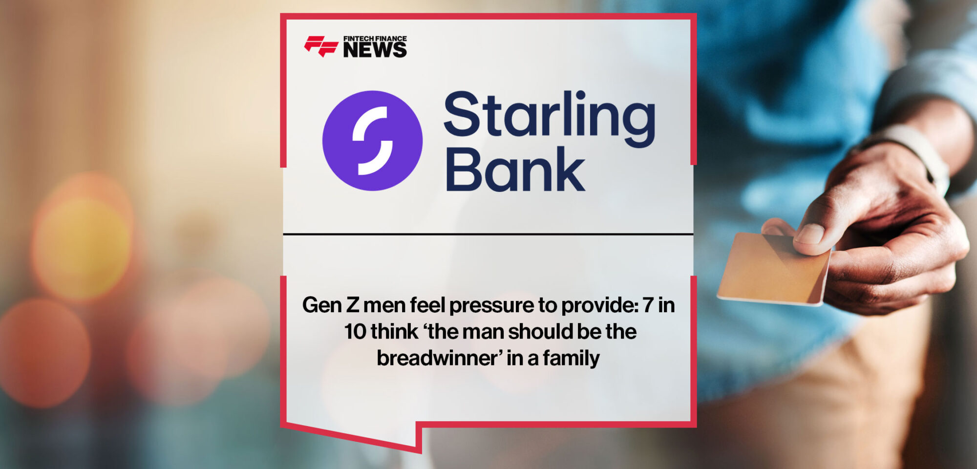 Gen Z men feel pressure to provide: 7 in 10 think ‘the man should be the breadwinner’ in a family|Gen Z men feel pressure to provide: 7 in 10 think ‘the man should be the breadwinner’ in a family