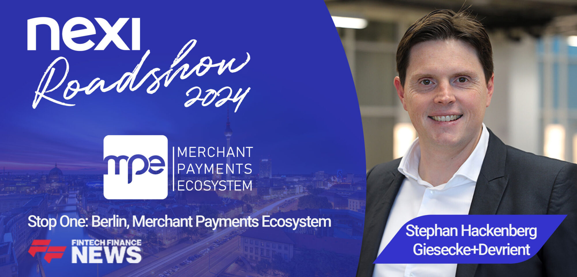 Stephan Hackenberg of Giesecke+Devrient discusses DACH payment behaviour at MPE Berlin during the Nexi Roadshow.