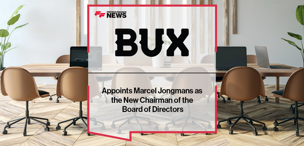 BUX Appoints Marcel Jongmans as the New Chairman of the Board of Directors