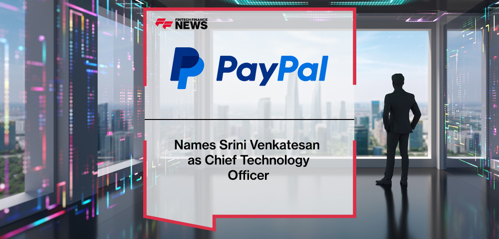 PayPal Names Srini Venkatesan as Chief Technology Officer
