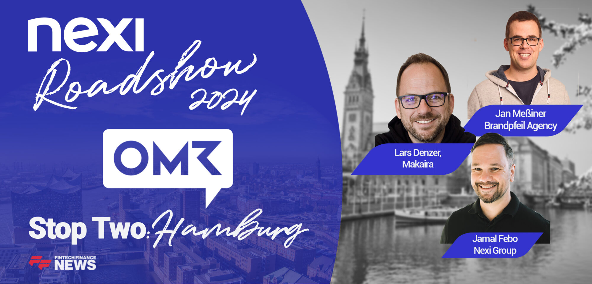 Ecommerce experts discuss checkout optimisation and payments at OMR Hamburg during the Nexi Roadshow.