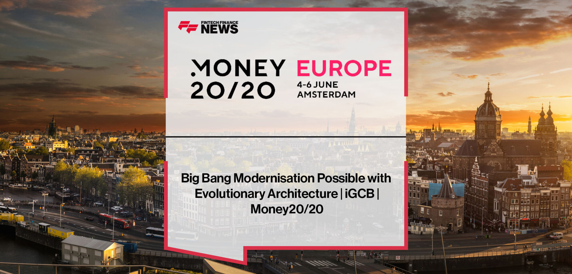 K Srinivasan of Intellect Design Arena discusses core banking modernization strategies and evolutionary architecture at Money20/20 Europe 2024.