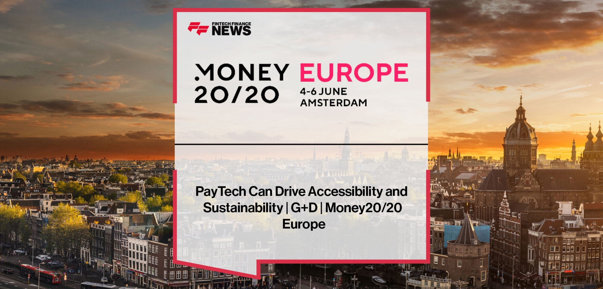 Gabrielle Bugat discusses secure, accessible, and sustainable payments at Money20/20 Europe 2024.