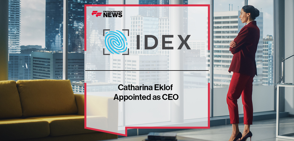 Catharina Eklof Appointed as CEO of IDEX Biometrics
