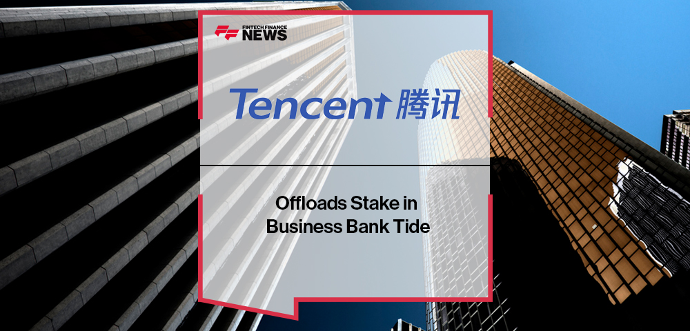 Tencent Offloads Stake in Business Bank Tide