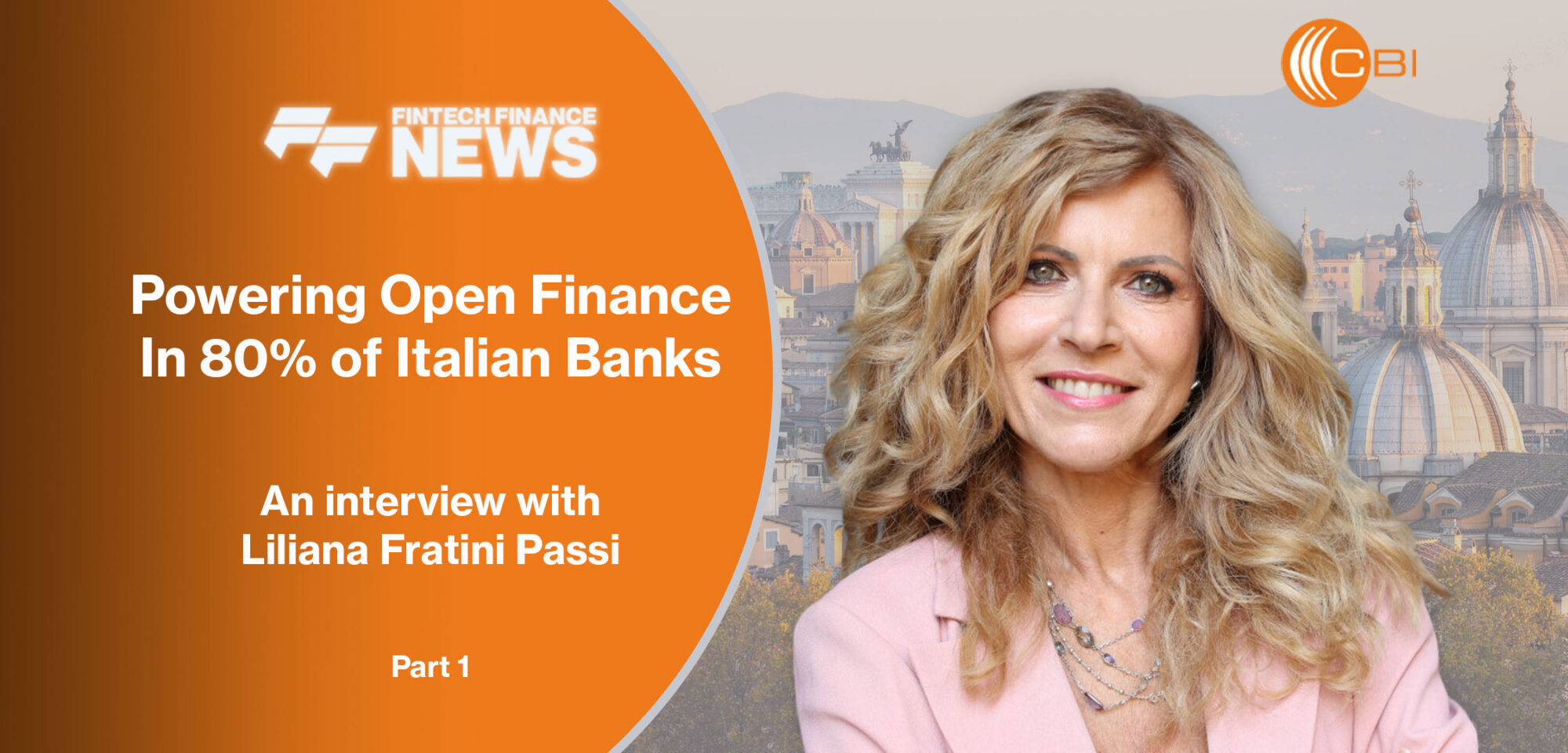 Liliana Fratini Passi of CBI discusses open finance, PSD3, and interoperability in the Italian banking sector.