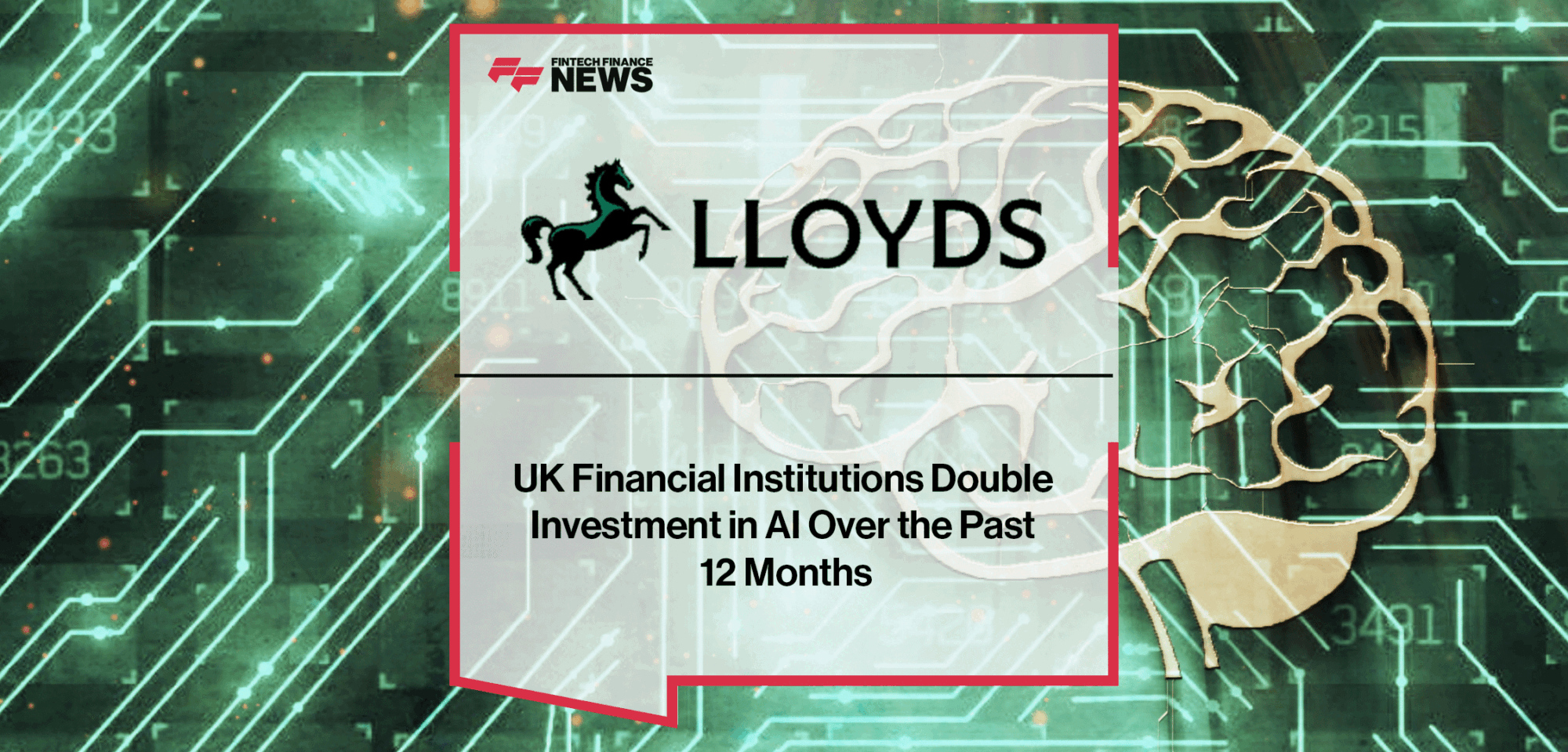 UK Financial Institutions Double Investment in AI Over the Past 12 Months