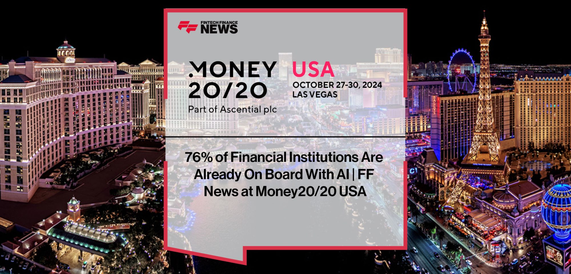 Lauren Kolodny and Micky Tesfaye discuss AI adoption in financial services at Money20/20 USA, highlighting 76% adoption across institutions.