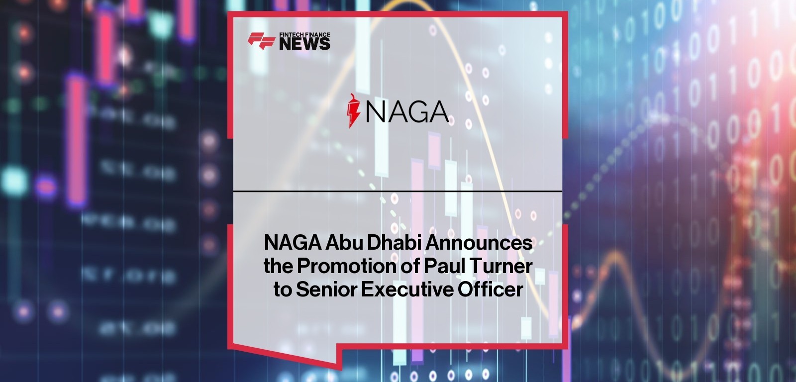 NAGA Abu Dhabi Announces the Promotion of Paul Turner to Senior Executive Officer