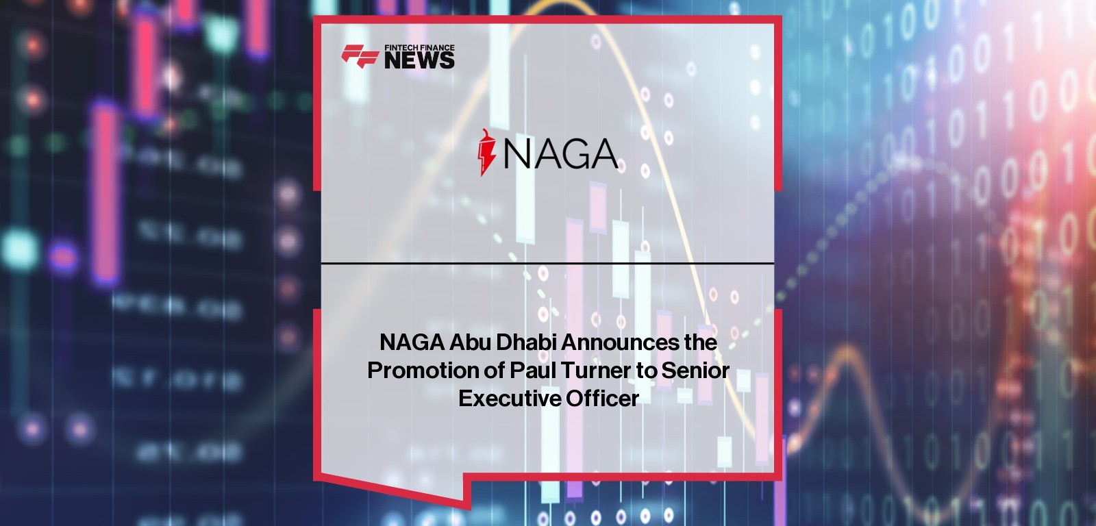 NAGA Abu Dhabi Announces the Promotion of Paul Turner to Senior Executive Officer