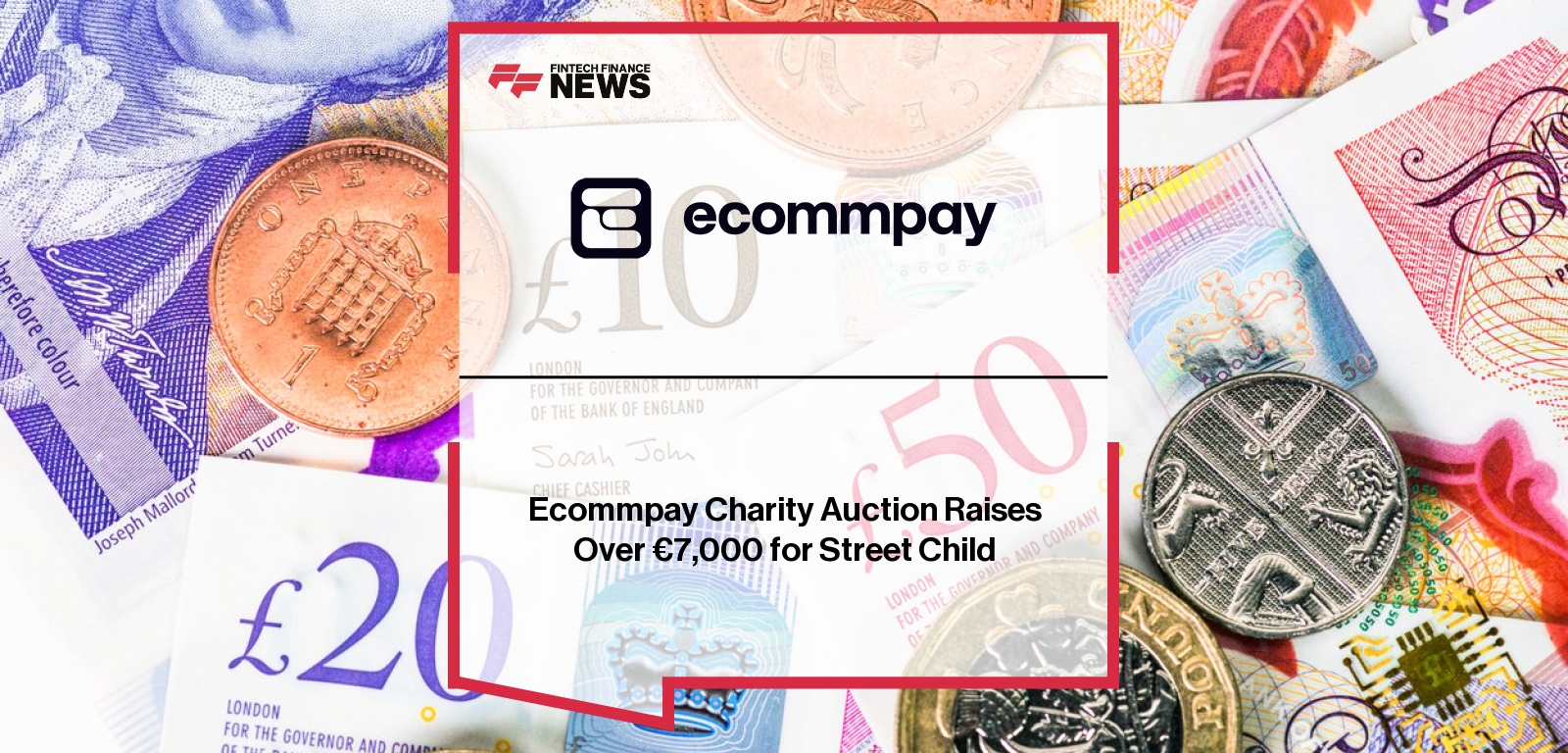 Ecommpay Charity Auction Raises Over €7,000 for Street Child