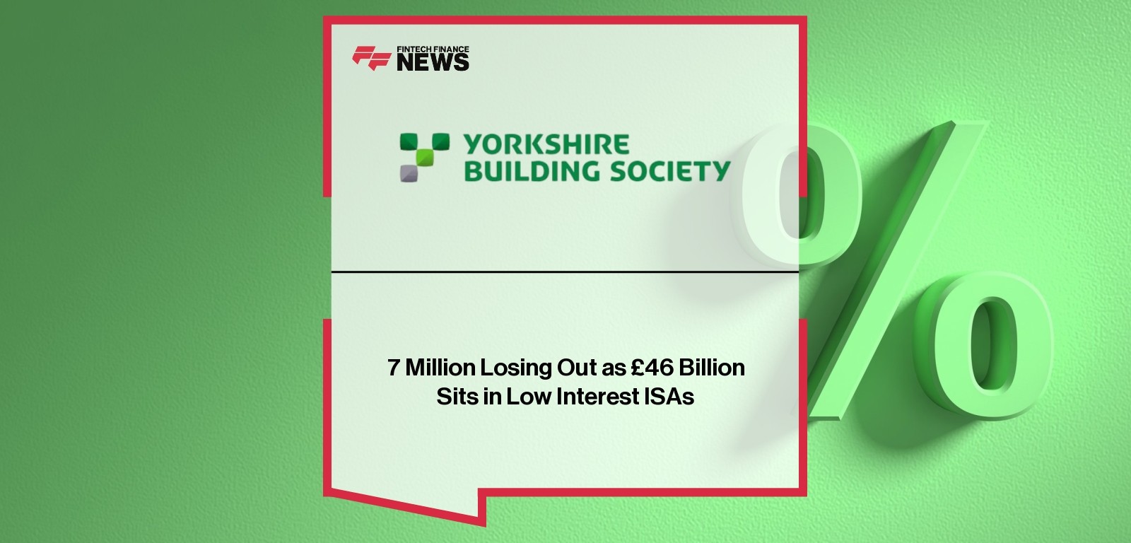 7 Million Losing Out as £46 Billion Sits in Low Interest ISAs