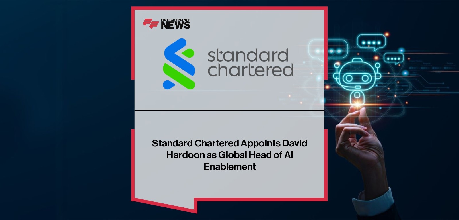 Standard Chartered Appoints David Hardoon as Global Head of AI Enablement
