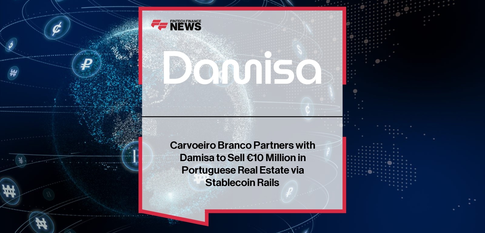 Carvoeiro Branco Partners with Damisa to Sell €10 Million in Portuguese Real Estate via Stablecoin Rails