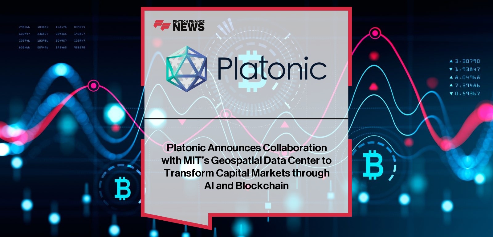 Platonic Announces Collaboration with MIT’s Geospatial Data Center to Transform Capital Markets through AI and Blockchain