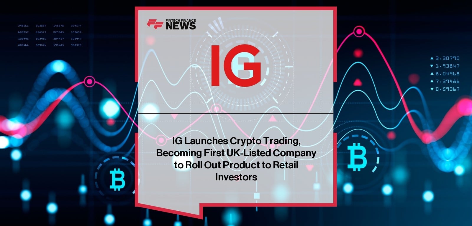 IG Launches Crypto Trading, Becoming First UK-Listed Company to Roll Out Product to Retail Investors