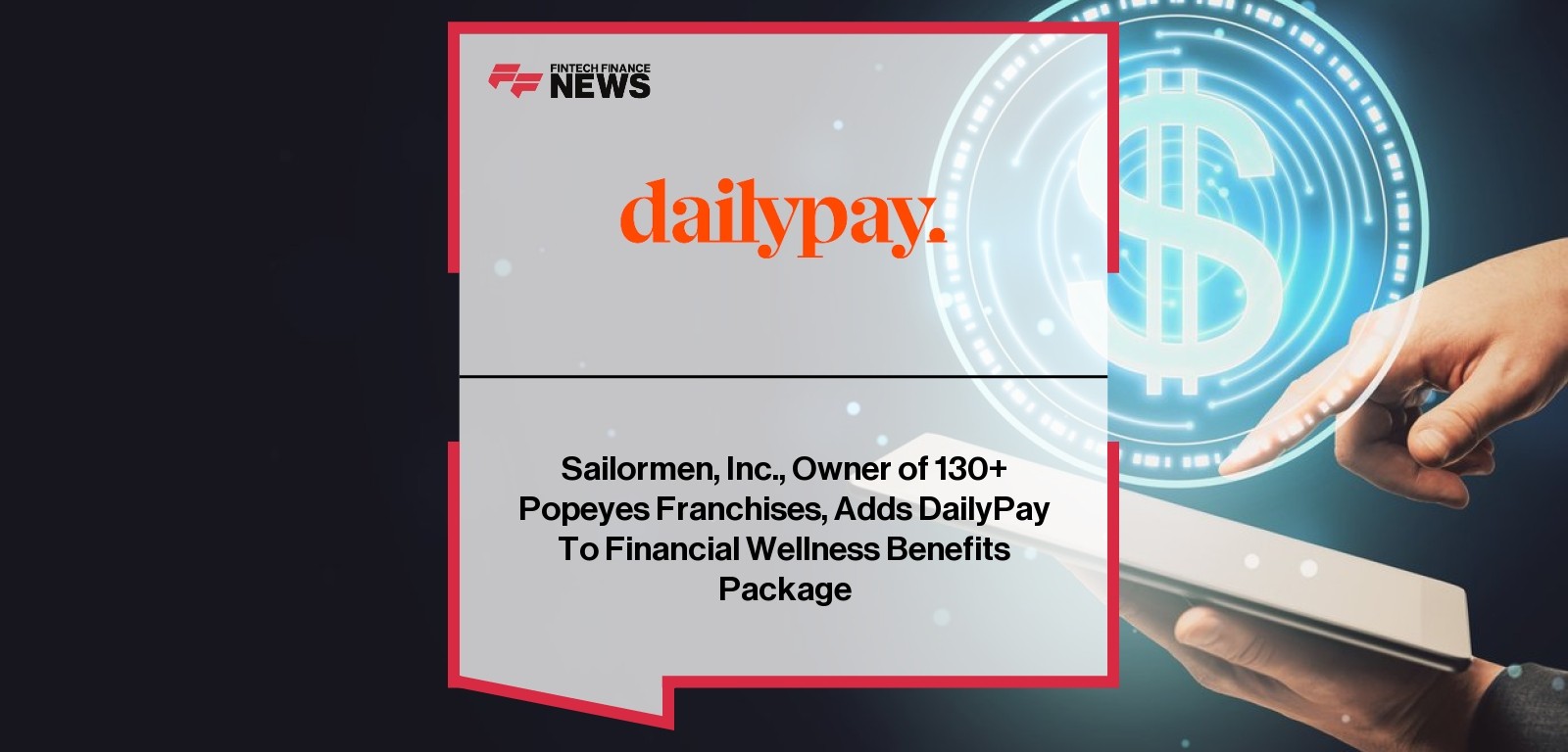 Sailormen Inc. launches on-demand pay with DailyPay
