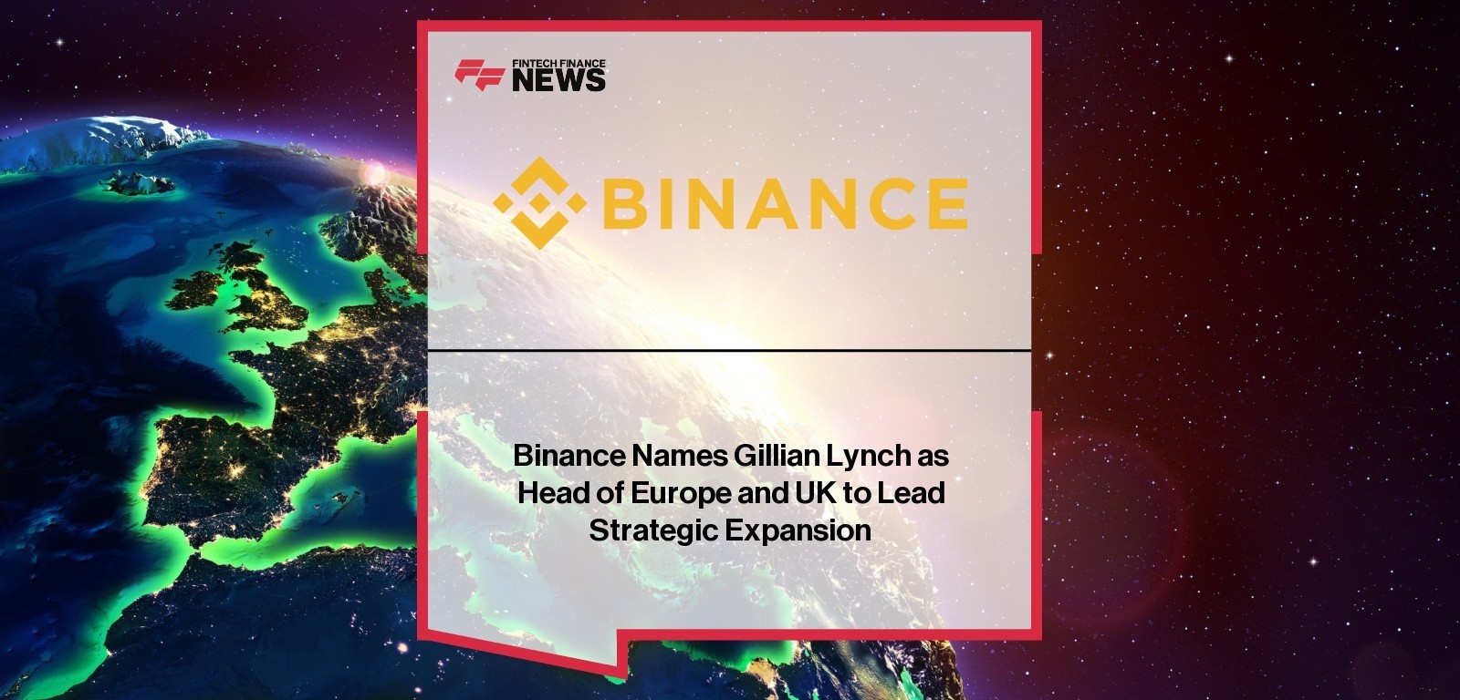 Gillian Lynch Binance Head of Europe Appointment