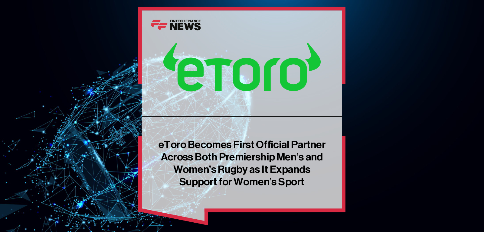 eToro Premiership Rugby sponsorship expands to women’s league