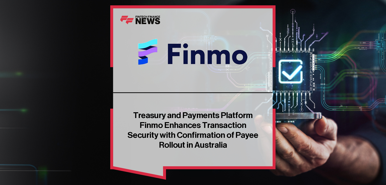 Finmo Confirmation of Payee launch powered by ASL and AP+ in Australia