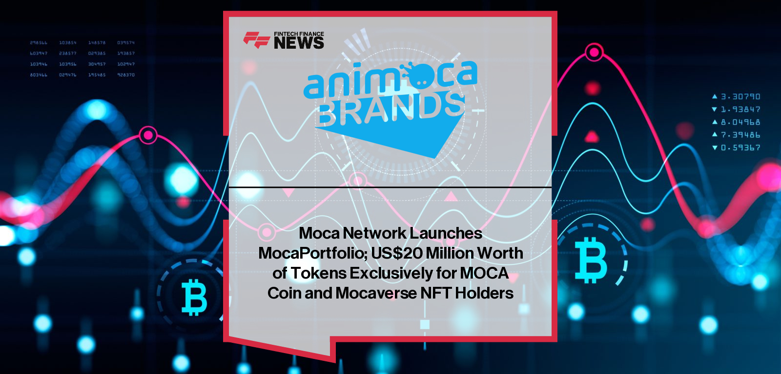 Moca Network by Animoca Brands announces MocaPortfolio, offering token allocations from its Web3 portfolio to MOCA Coin and Mocaverse NFT communities.