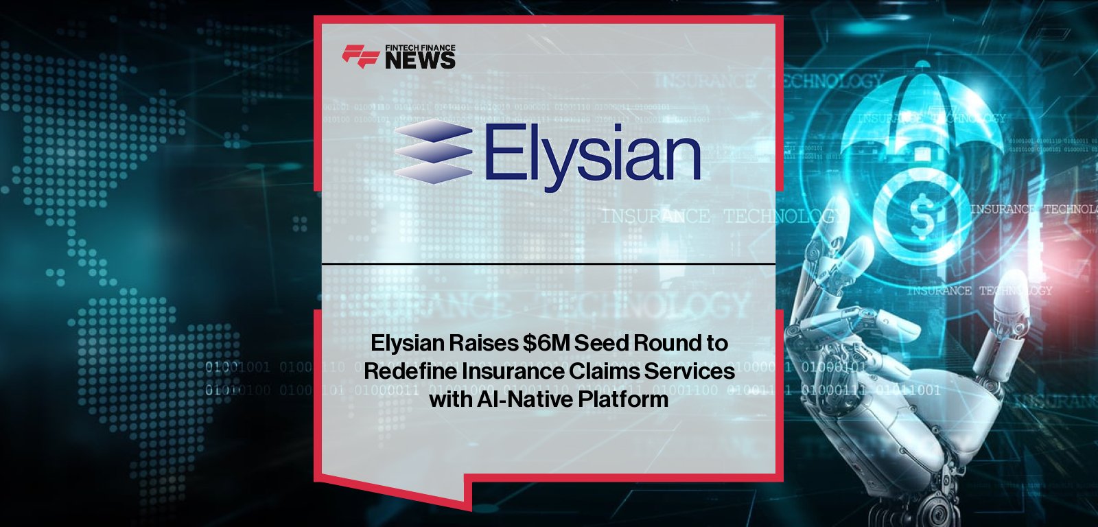 ||Grace Hanson, Founder and CEO of Elysian, secures $6 million seed funding led by Portage with American Family Ventures and TenOneTen Ventures to expand AI-powered commercial claims platform.|