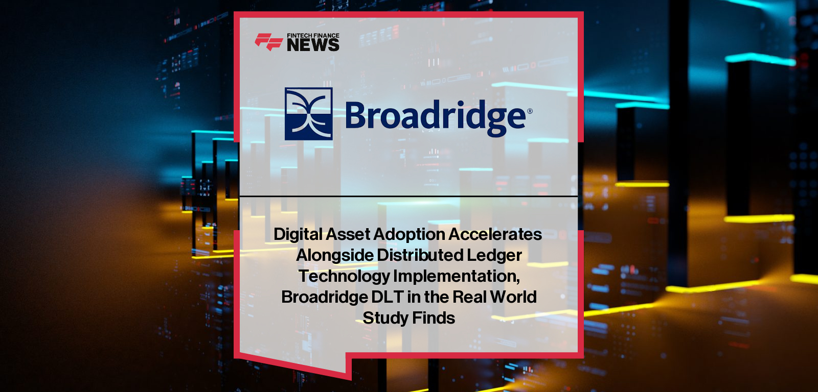 Global Fintech leader, Broadridge Financial Solutions, Inc. (NYSE: BR), in collaboration with The ValueExchange, ISSA, Accenture, and Taurus, today released the sixth annual DLT in the Real World report, a comprehensive study tracking the adoption of distributed ledger technology (DLT) and digital assets across global financial markets. Drawing on insights from investors, banks, brokers, and market operators worldwide, the 2025 study highlights a shift in priorities across the buy side, in which both DLT and digital assets are gaining momentum and operational significance.  “Digital asset adoption is no longer theoretical but operational. After five years of tracking this space, we are at a clear inflection point,” said Horacio Barakat, Head of Digital Innovation at Broadridge. “DLT adoption continues to accelerate, and an increasing number of firms are transitioning from pilot projects to live deployments. We are also seeing momentum move to the buy-side, as well as expanding use cases across issuance and custody. These developments underscore the need for scalable infrastructure to support the next phase of market transformation and Broadridge is proud to be leading the way. Broadridge’s Distributed Ledger Repo platform processed more than $280 billion in average daily repo transactions during the month of August, up from $45 billion a year ago.”  DLT Platforms Enable Rapid Digital Asset Adoption Over one-third (36%) of respondents now report active DLT initiatives, reflecting continued advancement in areas such as tokenization, settlement, and secure transaction processing. North America leads in adoption, with 50% of firms running live DLT or digital asset projects - a 72% increase from the previous year. However, even with the surge in US activity, European booking centers remain the hub - while new initiatives may be on-shored, 50% of projects are still domiciled in Europe.  In APAC, following sharp growth in 2023, a steady stream of bond issuances and ongoing initiatives demonstrate confidence and continued development in the region, with 43% of respondents live with DLT and digital assets. Digital asset adoption is accelerating even more rapidly, growing at a rate of two to four times annually, with projects spanning tokenized funds, money market instruments, stablecoins, and bonds. Fewer firms are now in the build or development phase compared to previous years, indicating a broader industry shift toward operational scalability. Buy-Side Engagement Drives Innovation Investor participation has grown steadily with 61% of buy-side firms now engaged in proof of concepts, pilots, or live digital asset initiatives, while sell-side participants continue to advance DLT infrastructure and operational capabilities. Firms are increasingly leveraging DLT and digital assets together to improve intraday liquidity (85%) and to reduce transaction costs (79%) and failed payments (71%).  Clear Business Benefits Are Emerging  Budgets for DLT and digital assets continue to rise as funding for DLT projects has tripled since 2020. The average annual spend on digital assets reached $2.2 million in 2025, while DLT investments average $1.8 million. Additionally, over 40% of respondents are using DLT to drive new product revenues, doubling from just a year ago. Technology providers and banks are the largest investors, often spending up to ten times more than investors, reflecting the critical role of DLT infrastructure in supporting scalable, secure digital asset operations. Firms report that both DLT and digital assets deliver measurable operational benefits, including enhanced automation, programmability, and the ability to unlock new revenue opportunities. Overcoming Barriers While Adoption Expands  Despite progress, firms face ongoing challenges, including limited secondary market liquidity, legal and accounting clarity, and internal prioritization. Yet nearly half of firms indicate that political and market conditions in 2025 have accelerated adoption rather than slowed it. Permissioned and private networks now dominate, with 43% of projects built on private blockchains, reflecting the industry’s focus on security, interoperability, and regulatory compliance.  Looking Ahead: Scaling Adoption and Driving Market Innovation  Expectations for 2026 indicate that more organizations will move from pilots to fully integrated, daily operations, leveraging DLT infrastructure to support higher transaction volumes, faster liquidity, and innovative financial products. As regulatory clarity improves and market networks expand, DLT and digital assets are becoming integral components of capital markets infrastructure, enabling long-term growth and operational efficiency. The DLT in the Real World 2025 report provides a detailed look at where adoption is taking place, which asset classes are leading, and how the business case for DLT and digital assets is evolving across geographies and market participants. To download the full report, visit: DLT in the Real World report. Methodology For six consecutive years, DLT in the Real World has tracked the evolution of Distributed Ledger Technology and digital assets from theory and vision to real-world benefit. ISSA and our sponsors, along with hundreds of capital market experts, have given us a unique window into the formation of today’s digital ecosystem. We could not be more grateful for their time and insight. This year’s data set is similar to 2024 in scope and distribution across roles and geographies. With the benefit of consistency over the past six years, we can confidently identify trends and priorities as they shift in real time.