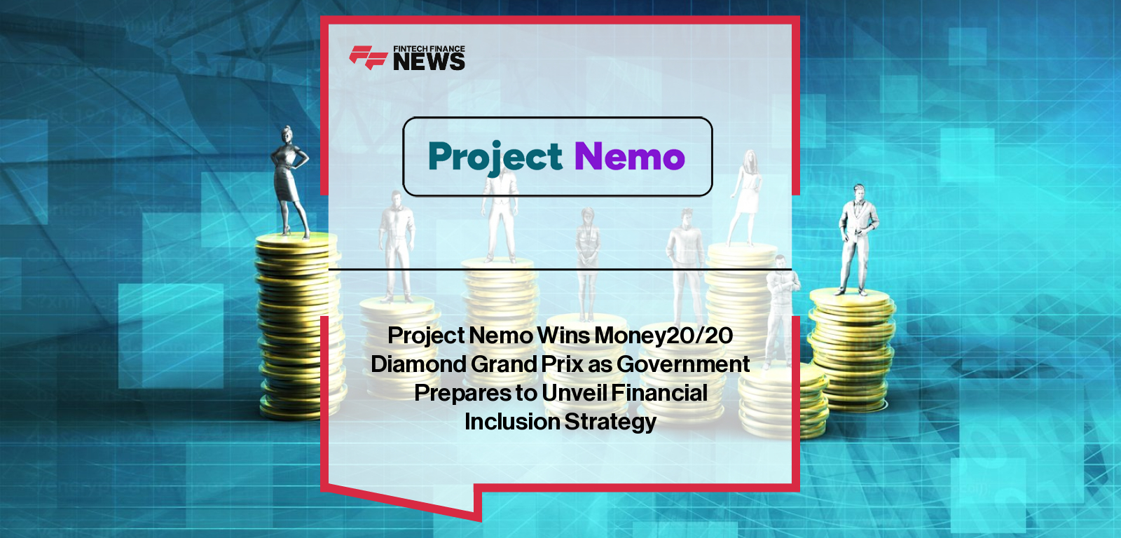 Kris Foster and Joanne Dewar, Co-Founders of Project Nemo, celebrate winning the Money20/20 Diamond Grand Prix Award for advancing disability inclusion and digital accessibility across the global fintech industry.
