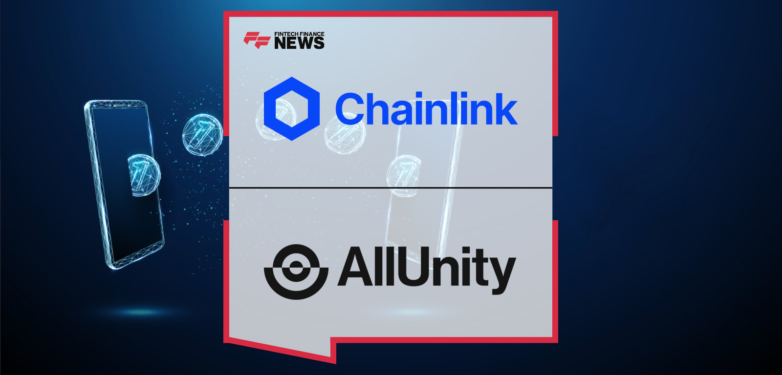 Alexander Höptner, CEO of AllUnity, and Fernando Vazquez, President of Banking and Capital Markets at Chainlink Labs, announce a strategic partnership integrating Chainlink’s Cross-Chain Interoperability Protocol (CCIP) to enable multi-chain transfers of the EURAU stablecoin.