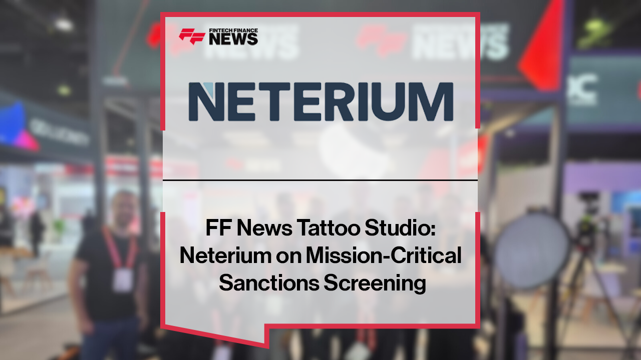 Pascal Aerens, Co-Founder of Neterium, speaks at the FF News Tattoo Studio at Sibos 2025 about AI-powered real-time sanctions screening and mission-critical payment protection.|Pascal Aerens discusses Neterium payment screening tech at Sibos 2025, showcasing AI-driven, real-time financial crime detection tools for banks.