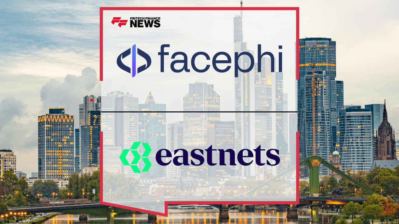 Eastnets and FacePhi Announce Compliance and Digital Identity Alliance at SIBOS 2025|||Hazem Mulhim of Eastnets and Javier Mira of FacePhi announcing their strategic partnership at SIBOS Frankfurt 2025, focused on digital identity and financial compliance.