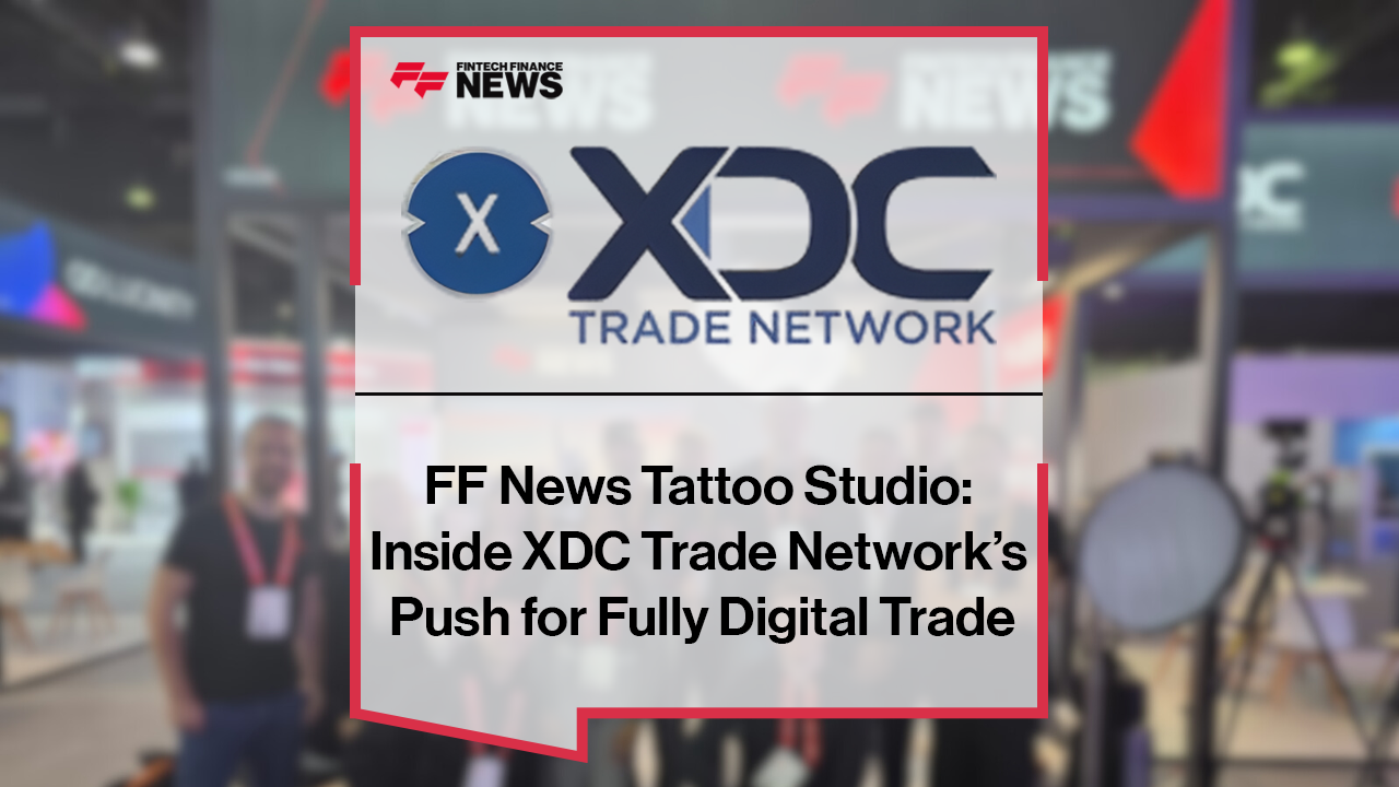 Sunil Senapati, CEO of XDC Trade Network, speaks at the FF News Tattoo Studio at Sibos 2025 in Frankfurt about using the XDC Network blockchain to enable fully digital and interoperable global trade workflows.|Sunil Senapati, CEO of XDC Trade Network, speaks at the FF News Tattoo Studio at Sibos 2025 in Frankfurt about using the XDC Network blockchain to enable fully digital and interoperable global trade workflows.