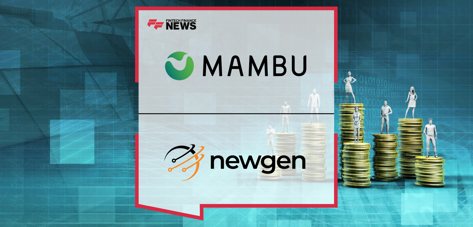 Newgen Software SVP Rajvinder Singh Kohli and Mambu Global Head of Partnerships Anthony Nonnis announce a strategic collaboration to deliver an AI-first, plug-and-play lending stack integrating Newgen’s Loan Origination System with Mambu’s cloud banking platform.