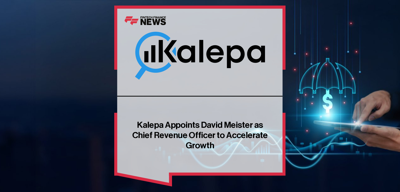 Kalepa appoints David Meister as Chief Revenue Officer to drive global growth across carriers, MGAs, and brokers, working alongside CEO Paul Monasterio to expand adoption of Kalepa’s AI-powered underwriting platform.|