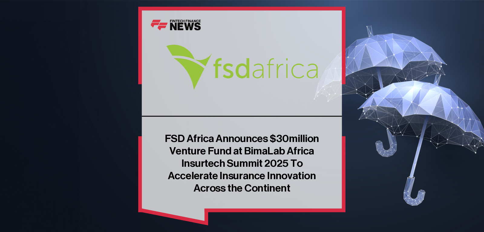 FSD Africa leaders Kelvin Massingham, Elias Omondi, and Kenyan IRA CEO Godfrey Kiptum speak at the BimaLab Africa Insurtech Summit about the new Inclusive Insurtech Investment Fund (3iF) and regulatory innovation to expand insurance access across Africa.|