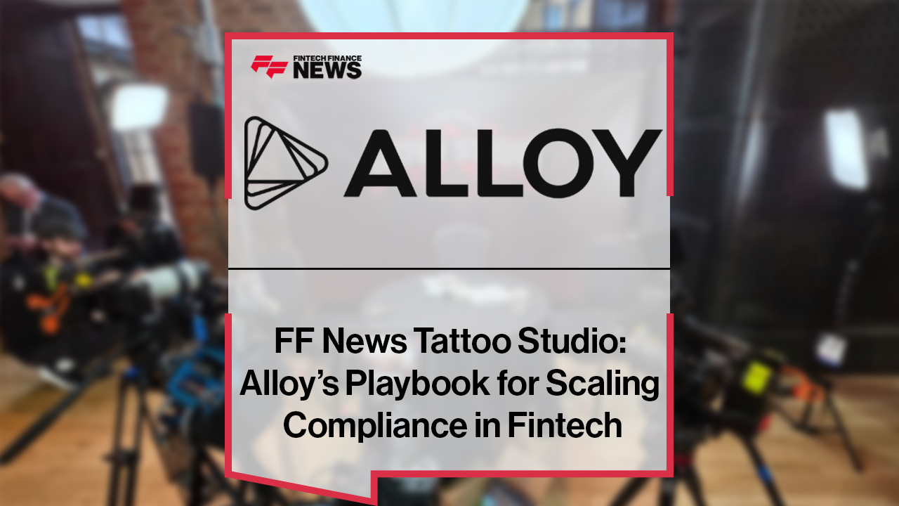 Sacha Waters from Alloy speaks at the FF News Tattoo Studio during Fintech Talents Festival 2025 about RegTech, KYC compliance, and building Alloy’s UK sales function.|Sacha Waters from Alloy speaks at the FF News Tattoo Studio during Fintech Talents Festival 2025 about RegTech, KYC compliance, and building Alloy’s UK sales function.