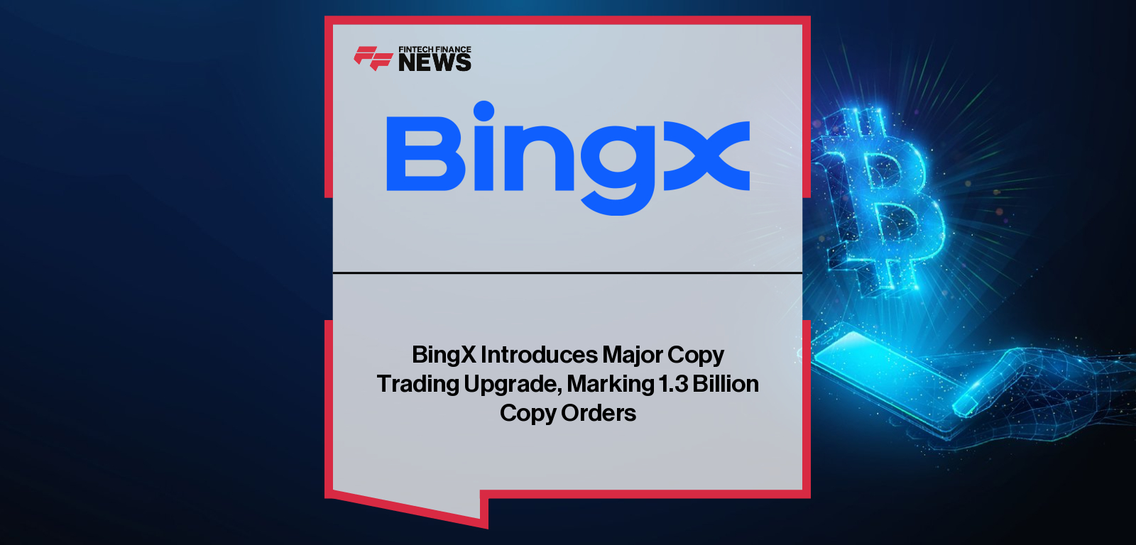 BingX Chief Product Officer Vivien Lin announces a major upgrade to the platform’s copy trading system, including a redesigned interface, customizable leverage, real-time fund syncing, AI trader analytics, and 0-slippage execution.