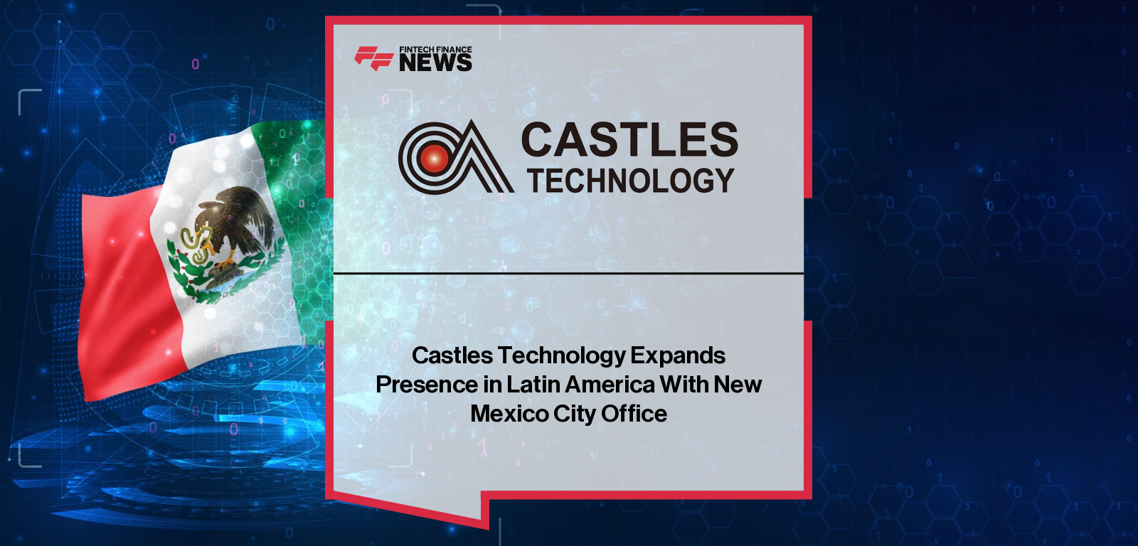 Castles Technology executives Jean Philippe Niedergang and Bruno Pirtouscheg celebrate the opening of the company’s new Mexico City office, expanding its Latin America presence and strengthening regional payment technology support.