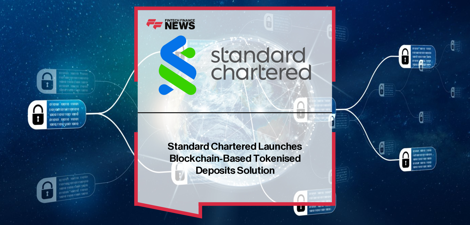 Standard Chartered Bank Hong Kong executives Mahesh Kini and Anthony Lin with Ant International’s Kelvin Li announcing the tokenisation of HKD, CNH, and USD accounts on Ant’s Whale blockchain platform under HKMA Project Ensemble.